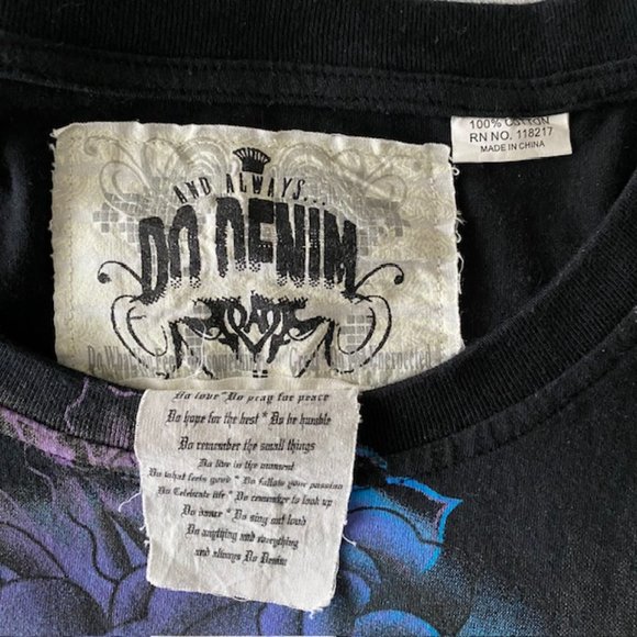 Do Denim Double Sided Graphic T - Men's Medium - Pre-owned - Picture 13 of 16
